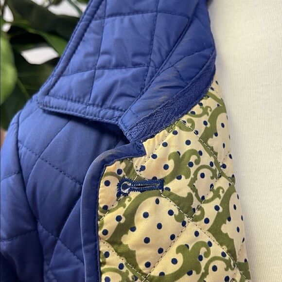 C. Wonder Water Resistant Quilted Barn Jacket with Printed Lining - Picture 10 of 14